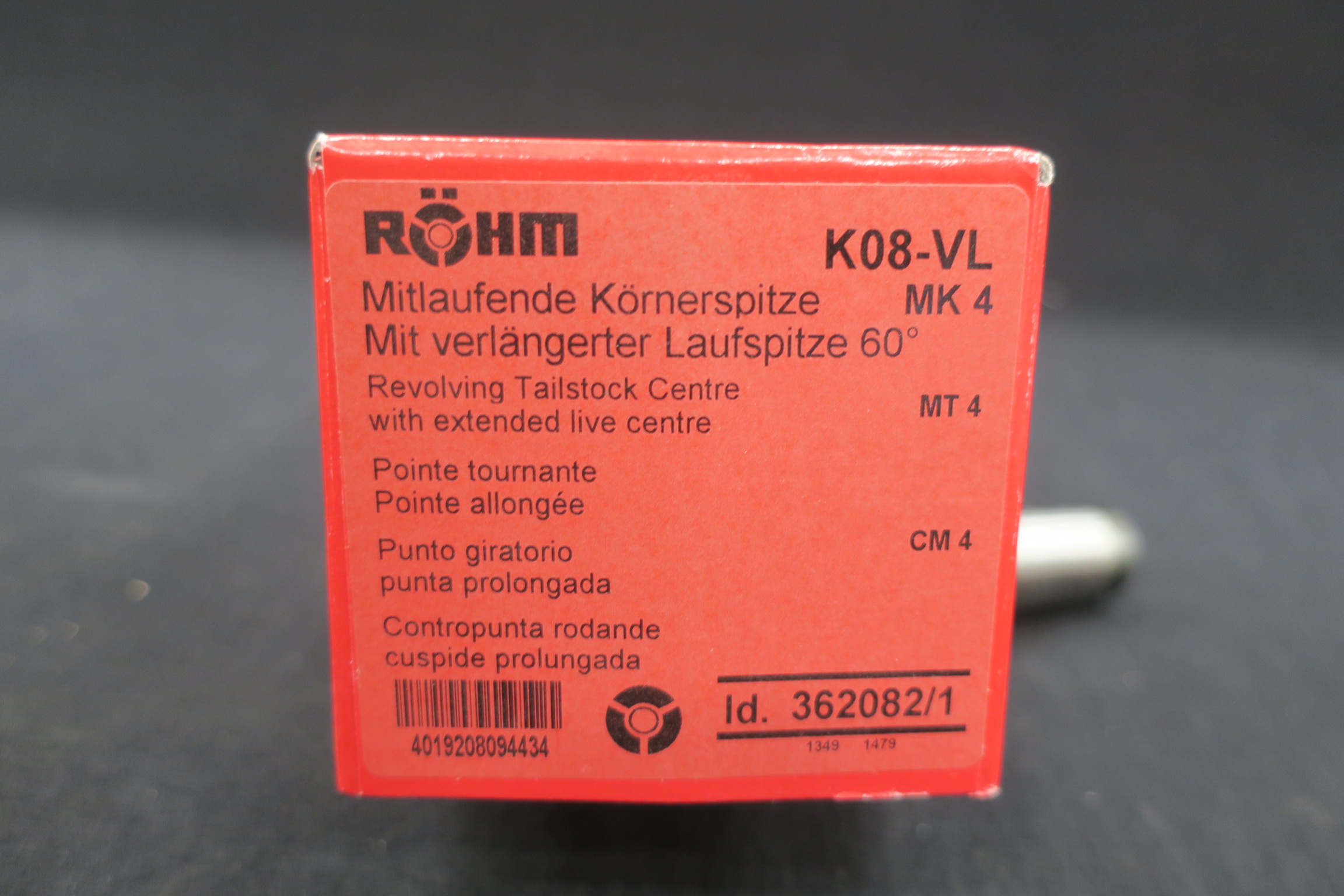 Revolving centre RÖHM K08-VL MK4 - PS Auction - We value the 