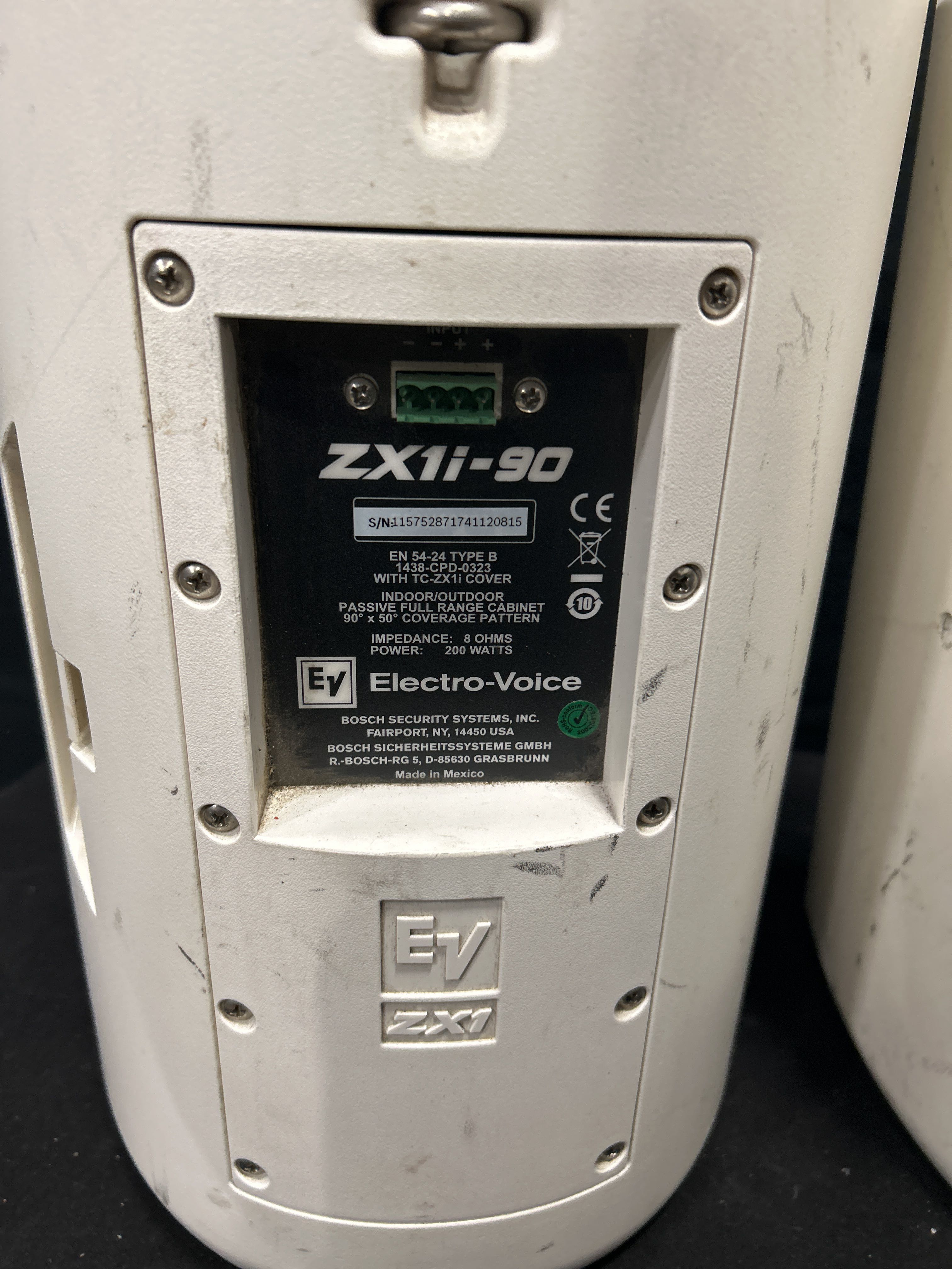 Passive speakers 2 pcs - Electro-Voice ZX1i-90 - PS Auction - We