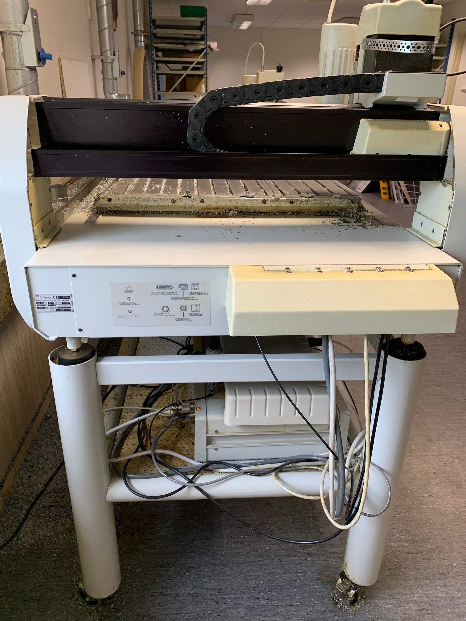 Engraving machine Gravograph IS7000XP 2004 with software and computer