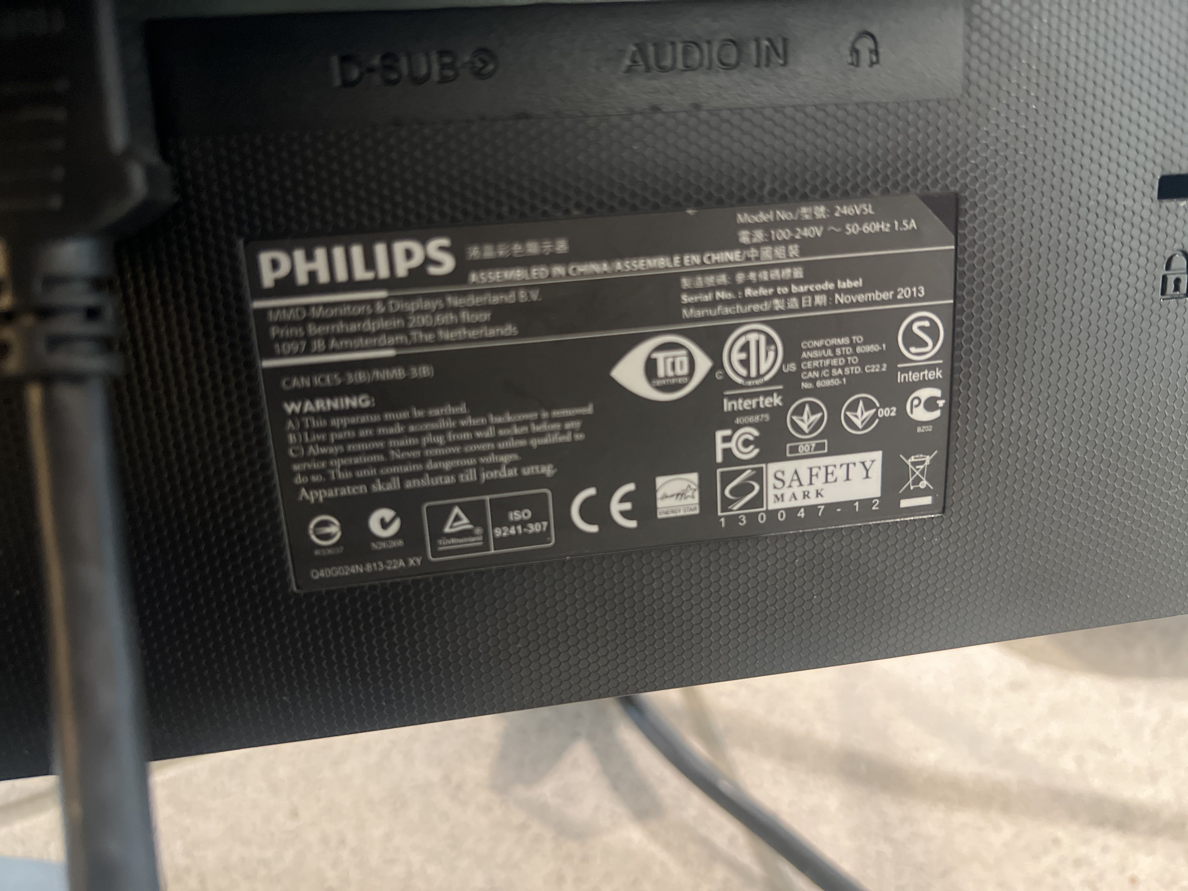Philips Type: 246V5L - PS Auction 