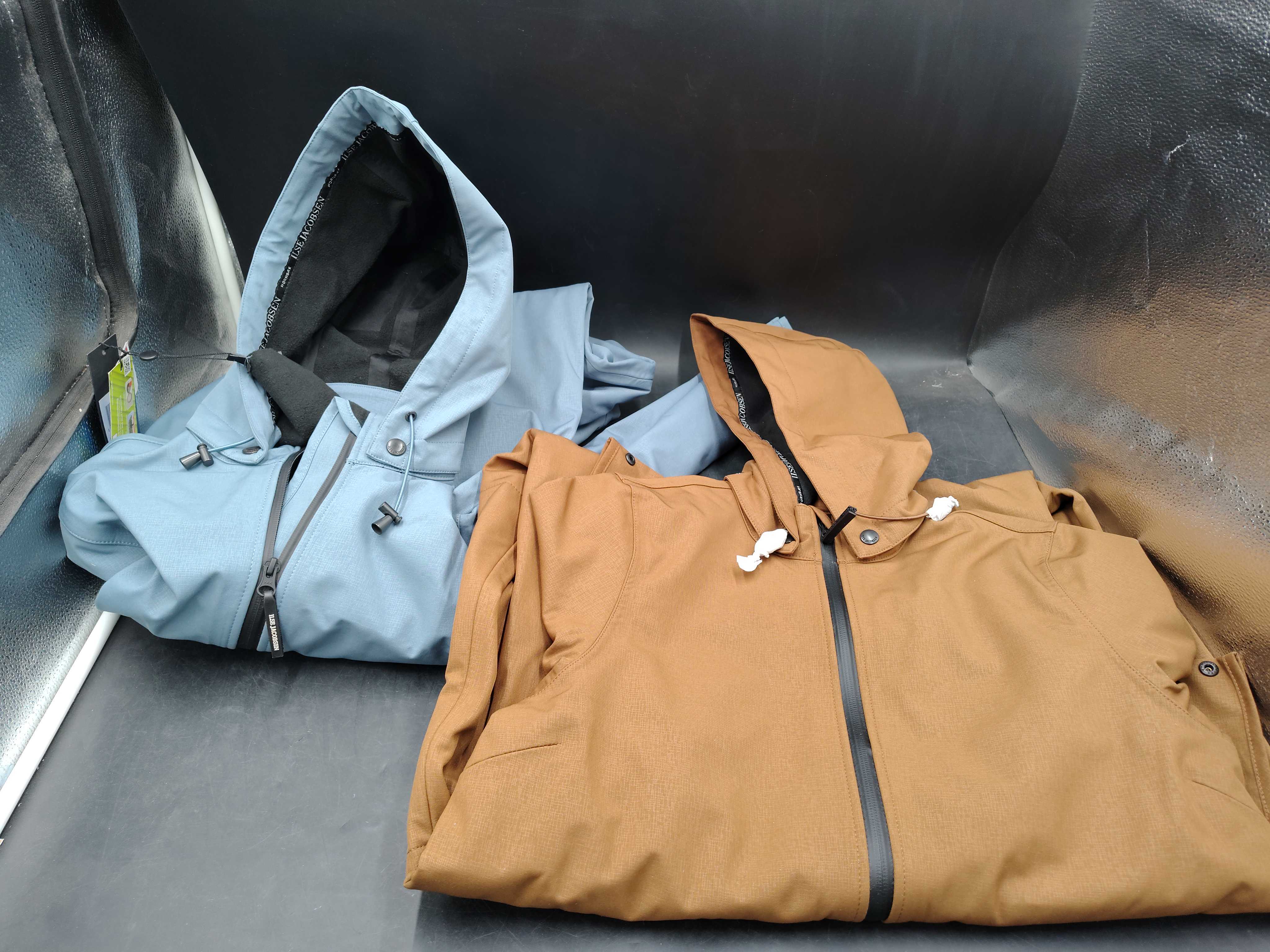 ilse jacobsen rain bag ILSE Jacobsen | All Weather Nylon Shopper Tote | Navy Elegant and versatile Long Rain Jacket Hill's