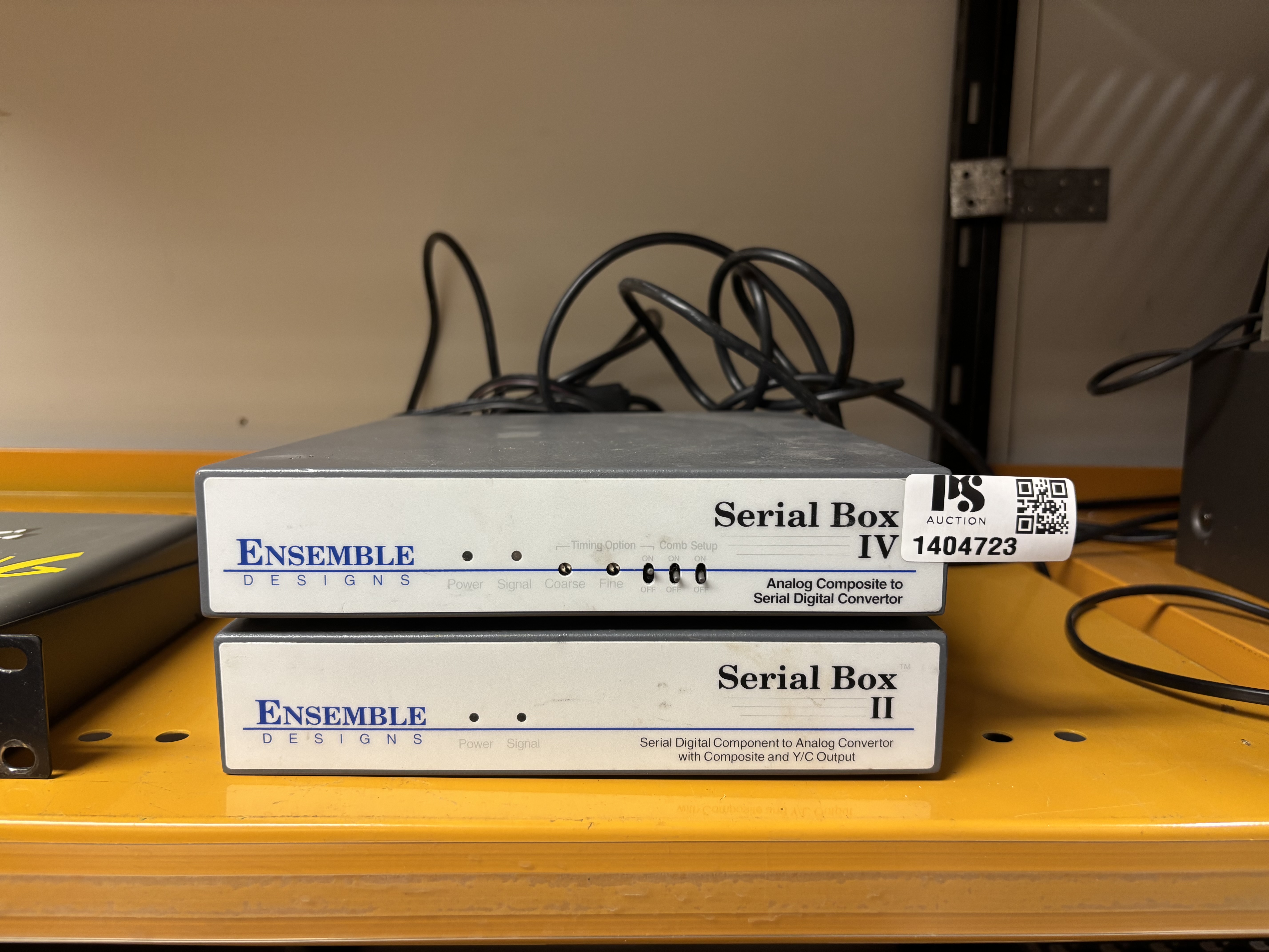 Video Converter - Ensemble Designs Serial Box II & IV - PS Auction - We ...