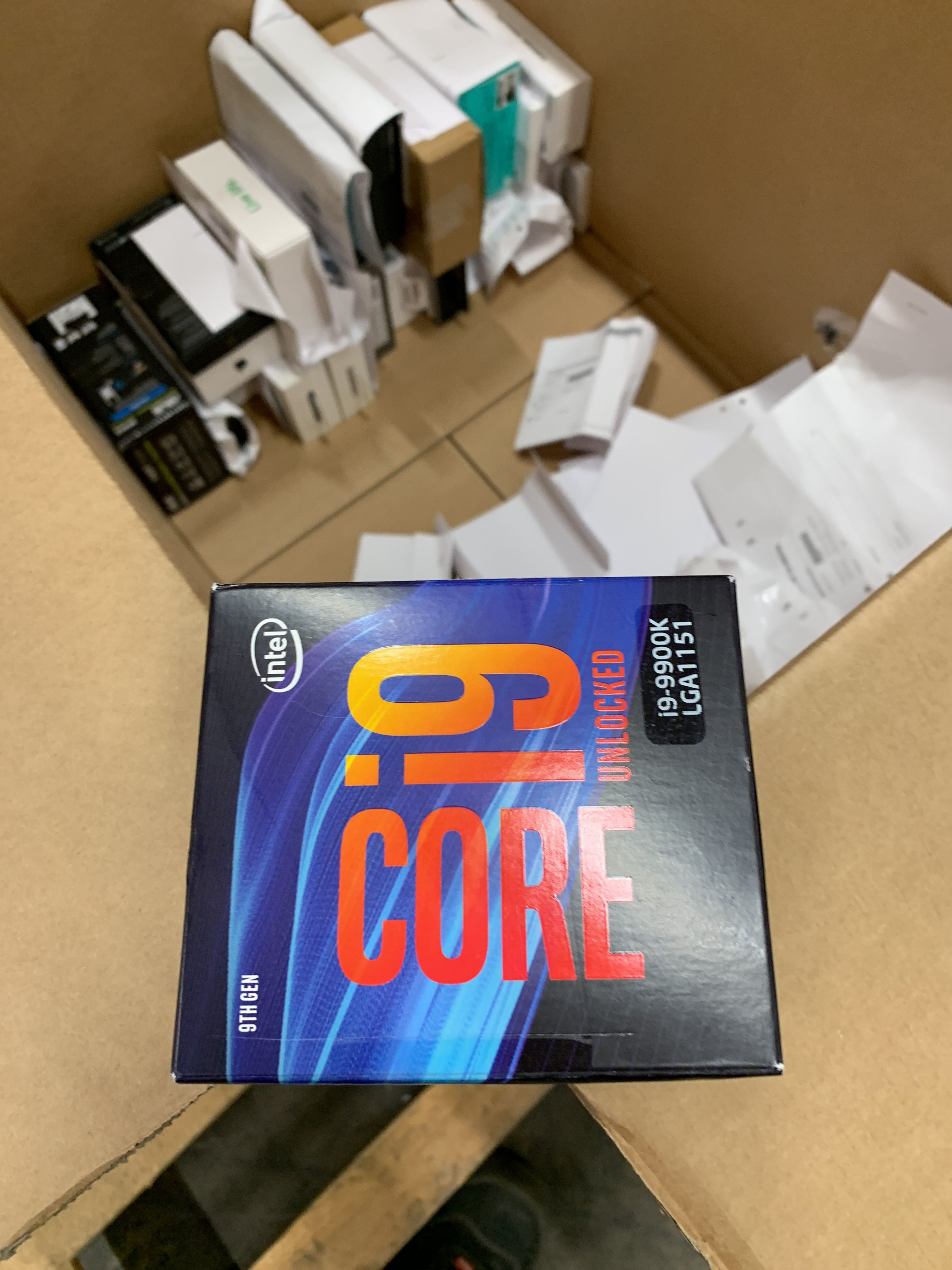 Processor Intel® Core ™ i99900K Coffee Lake Refresh PS Auction We