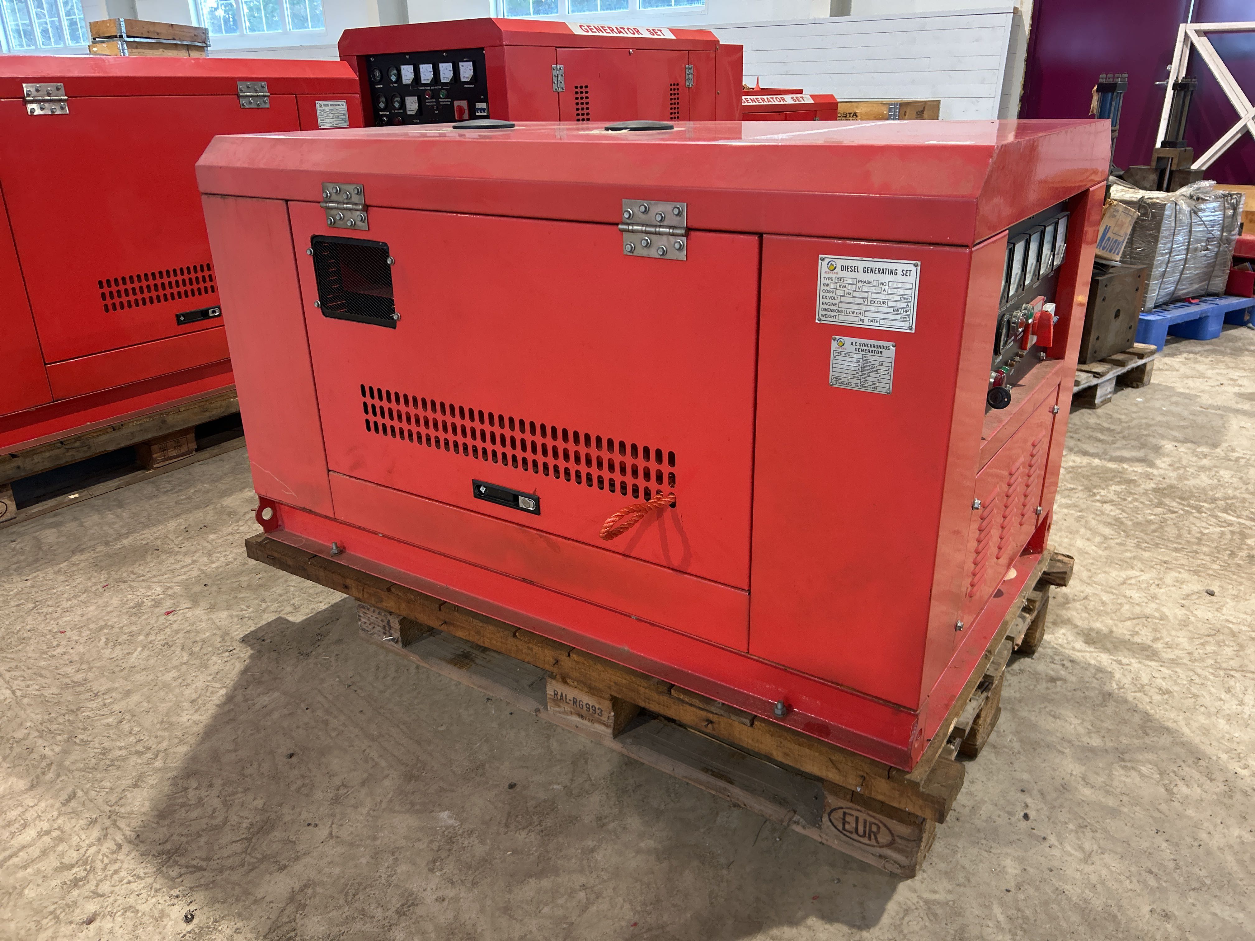 Diesel generator Jinfeng GF3-5 -2006 - PS Auction - We value the