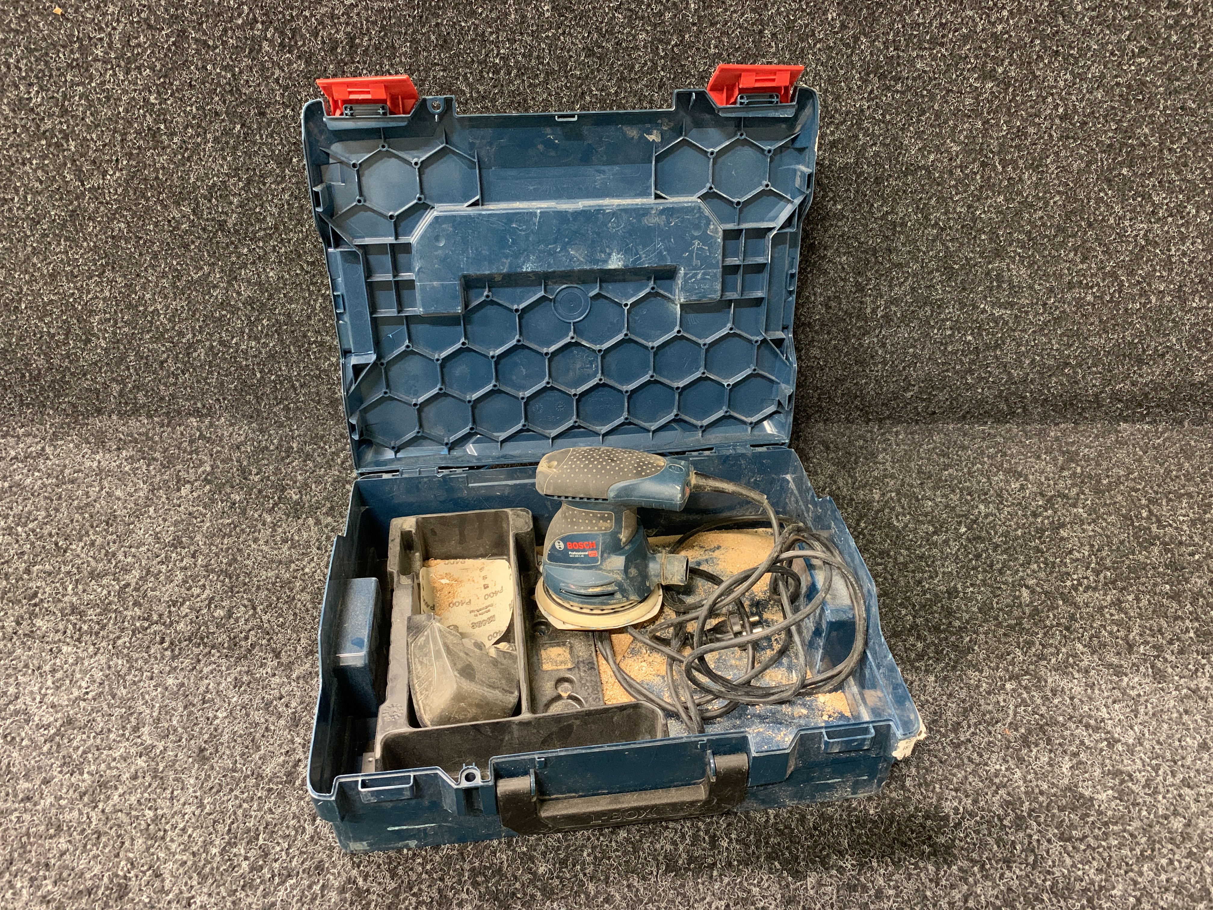 【新品】Bosch Professional GEX 125-1 A/AE+アク GEX125-1吸塵ランダムアクションサンダー | ボッシュ