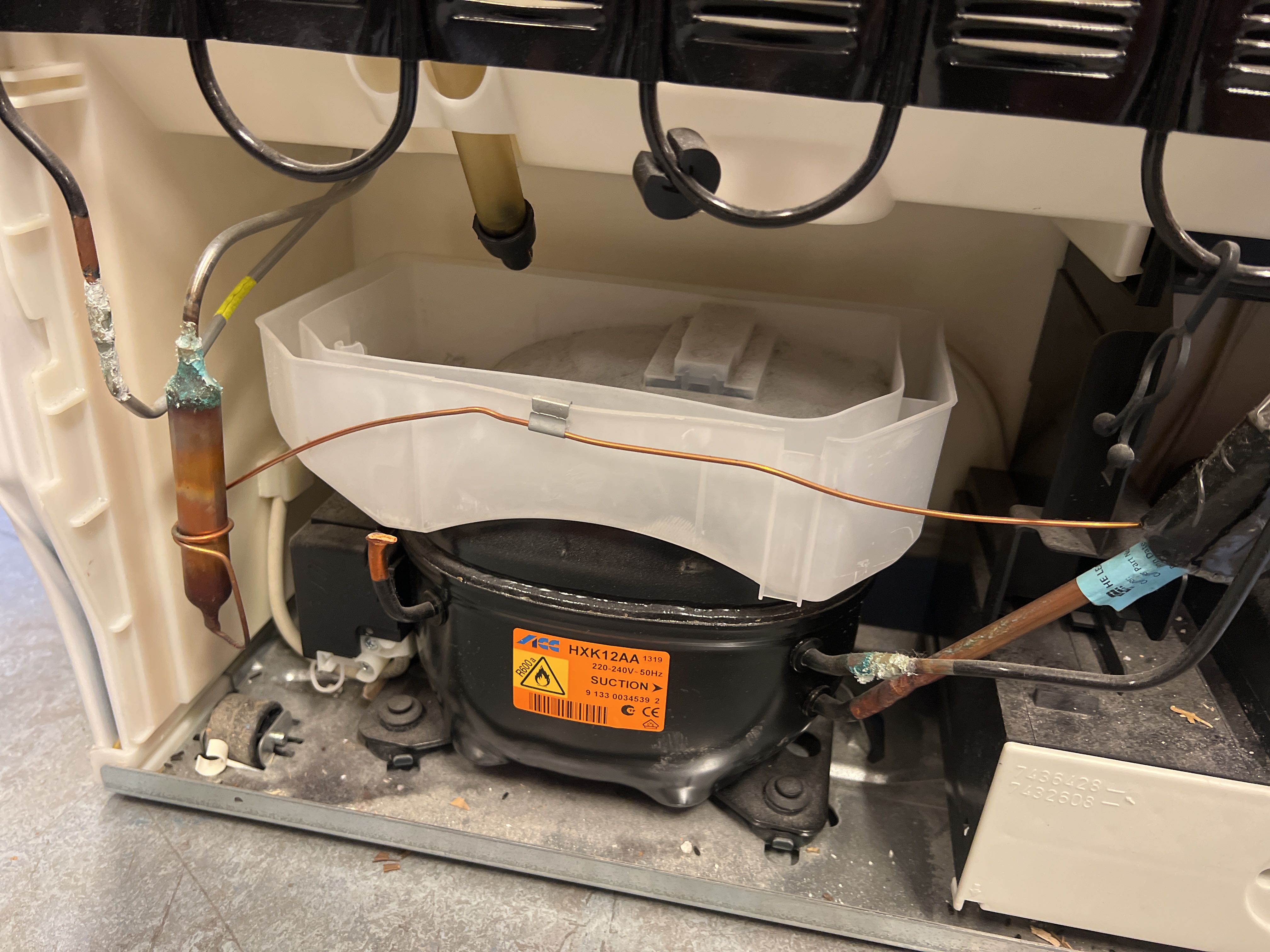 How To Clean Your Fridge Freezer Drip Tray (evaporator Tray