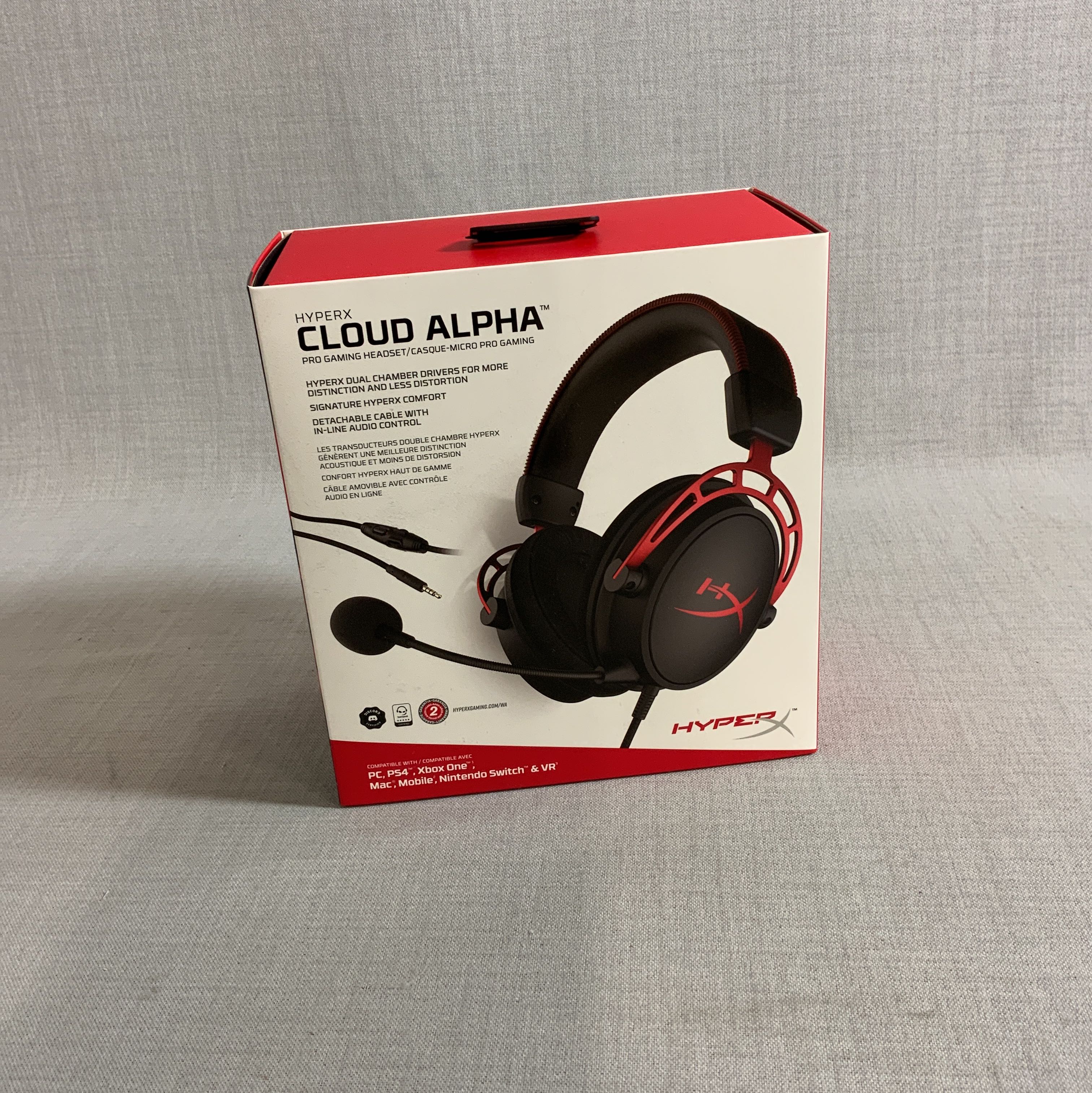 Gaming Headset HyperX Cloud Alpha Pro PS Auction We value the