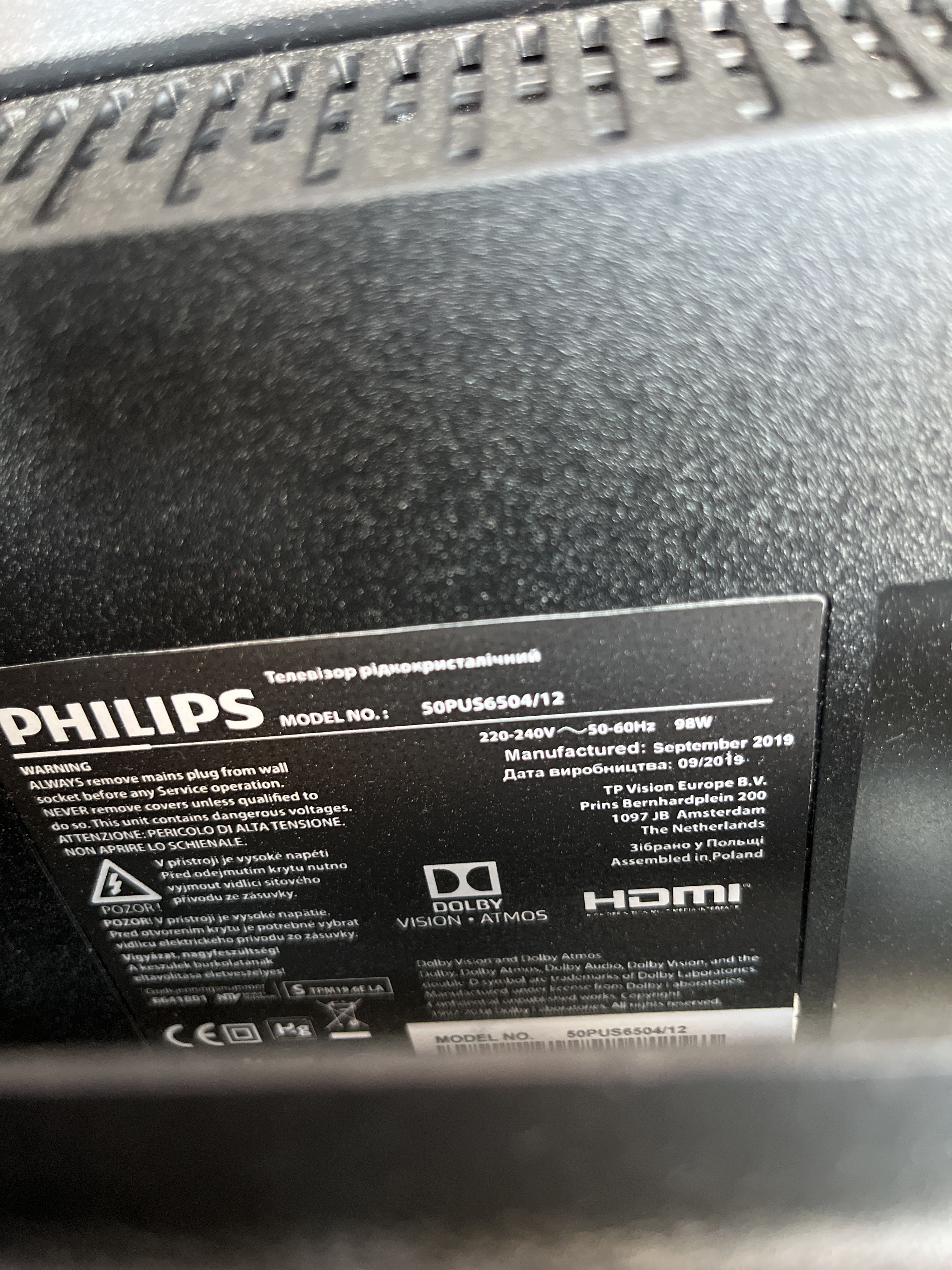 Philips Tv 50” - Auktioner online - Nätauktioner & Konkursauktioner ...
