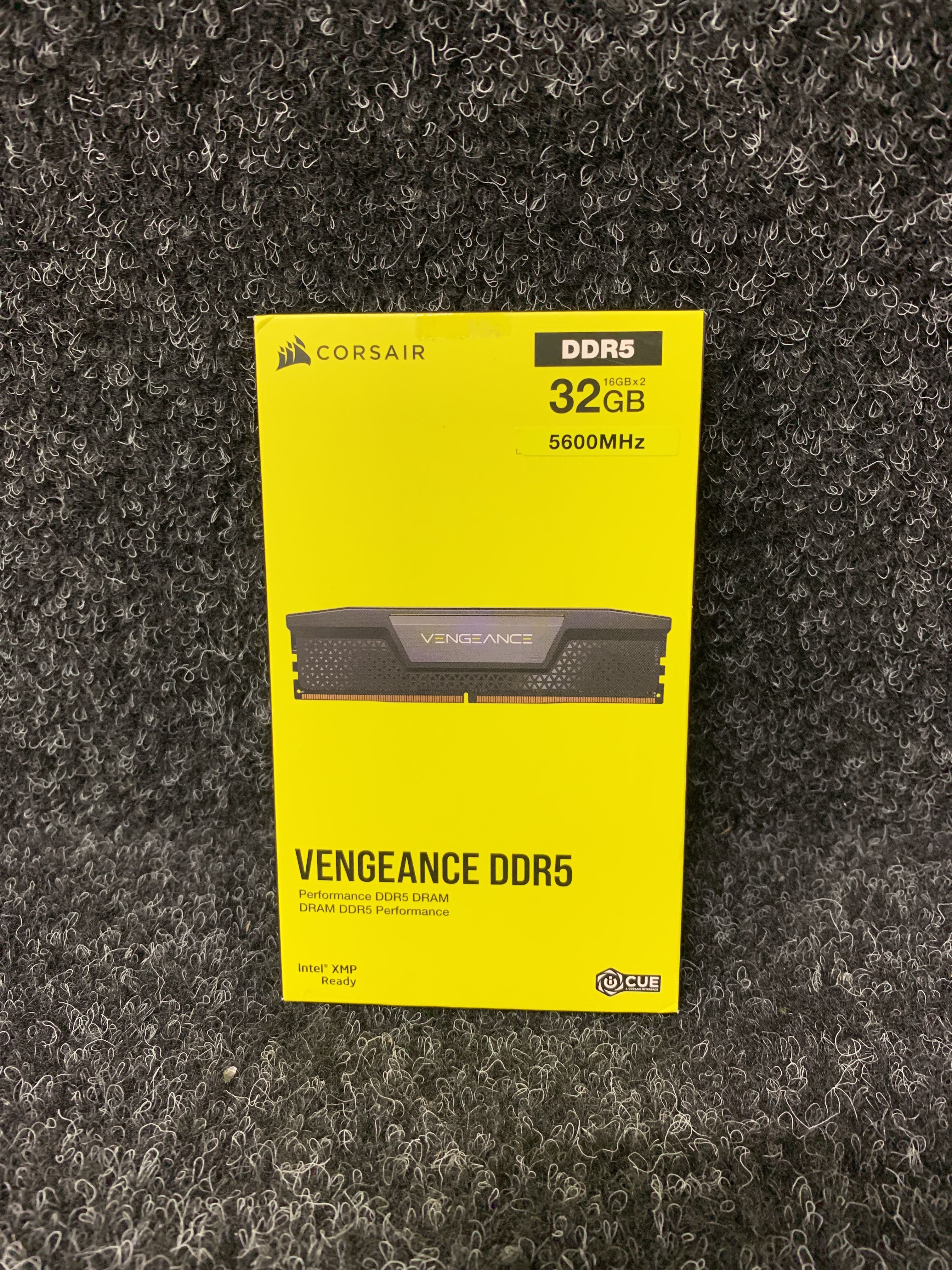 Ram memory Corsair Vengeance DDR5 5600MHz 2x16GB Black 