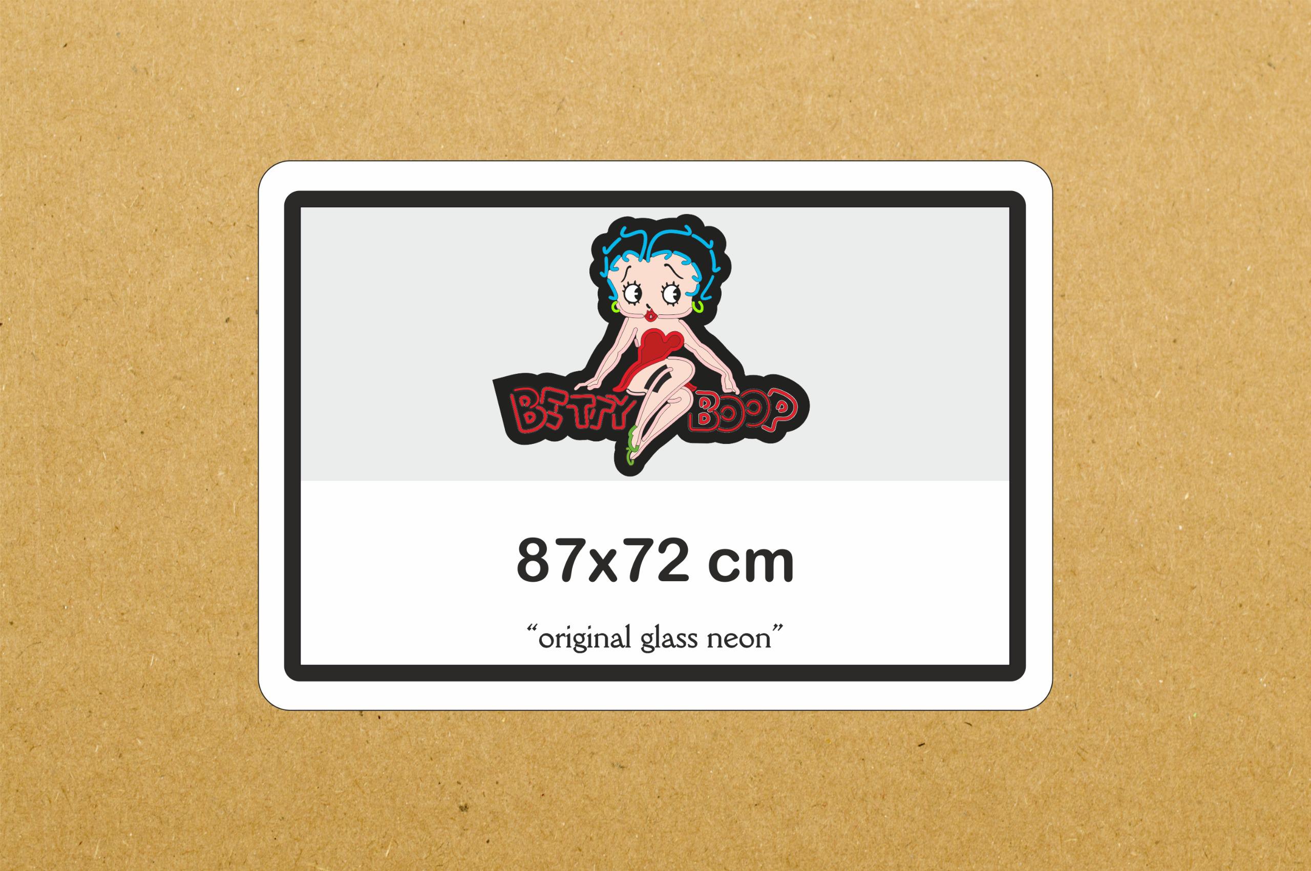 New neon sign Betty Boop 87x72 cm - PS Auction - We value the