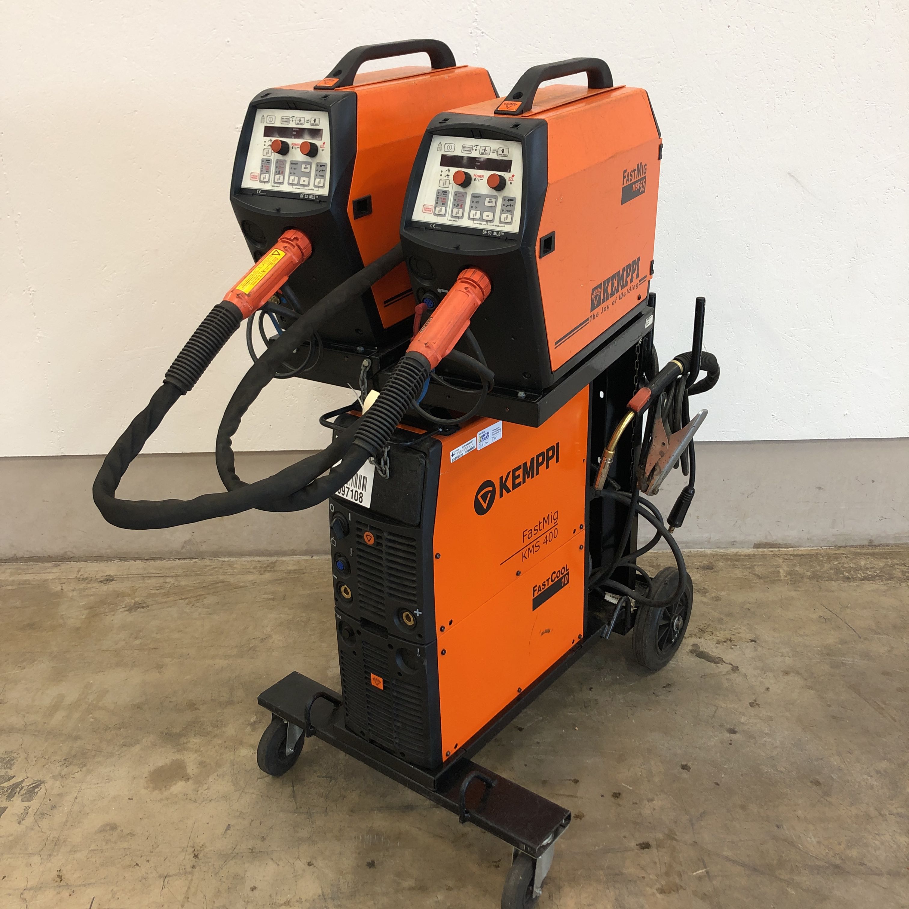Mig welding machine Kemppi FastMig KMS 400 Synergic - PS Auction