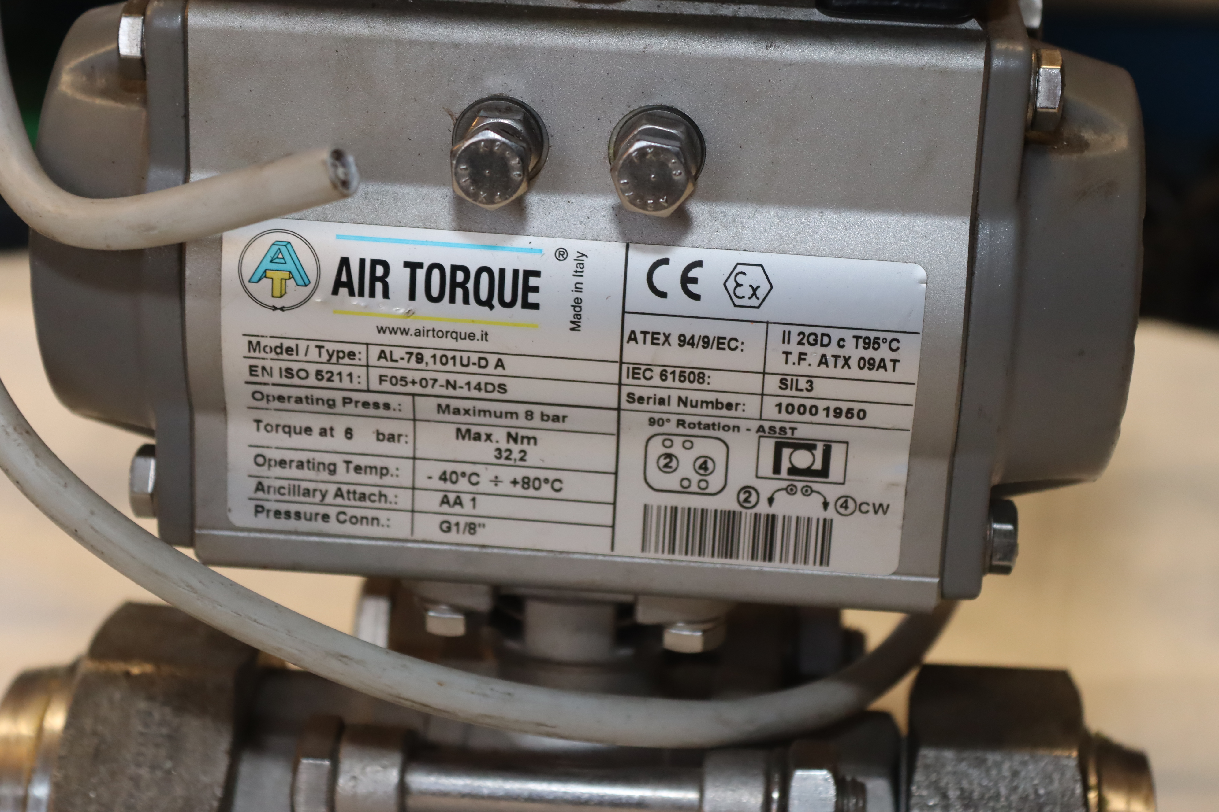 Air Torque Automatventiler, demokörda, 3 st - Auktioner online ...