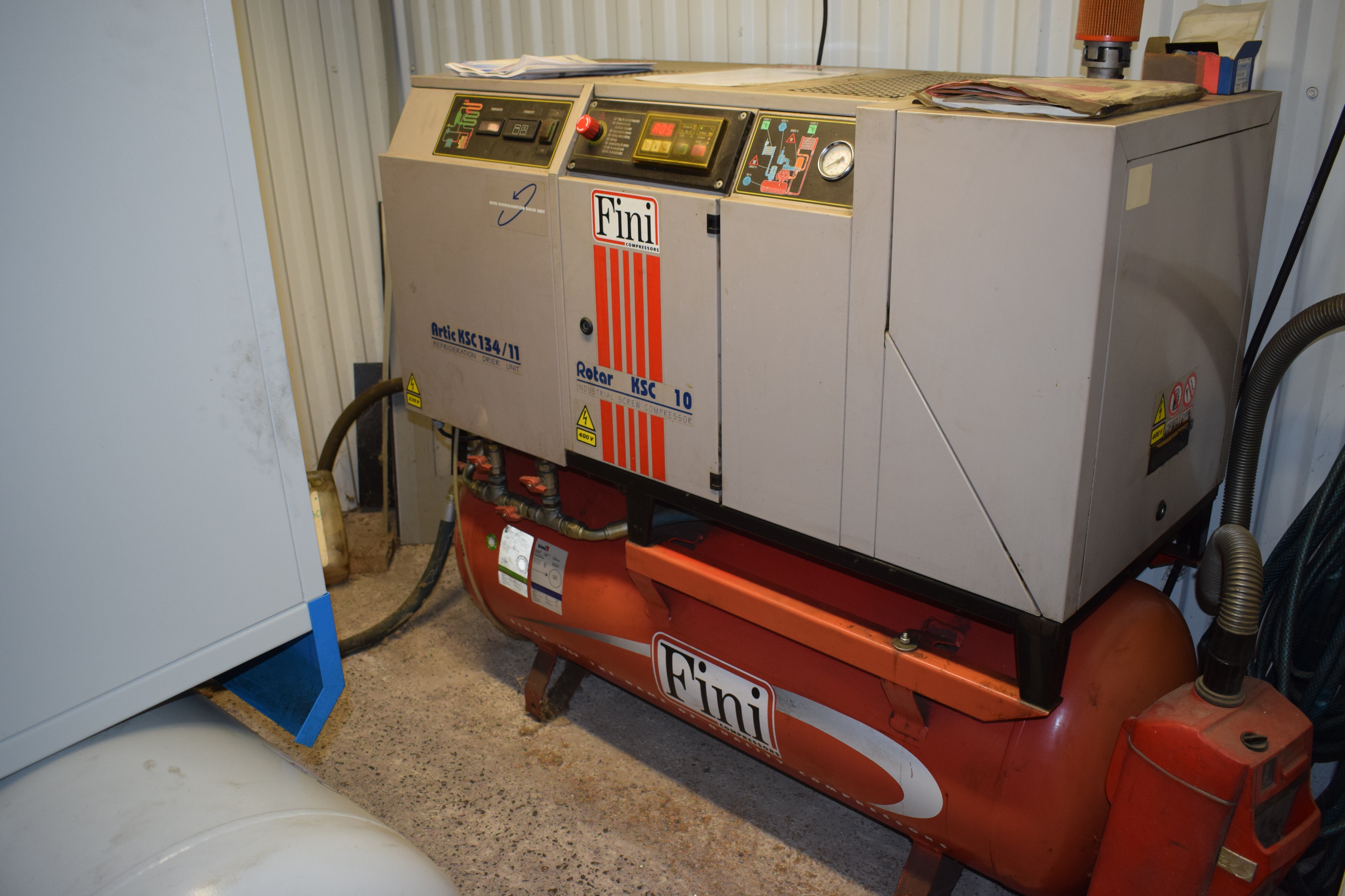 Screw compressor FINI Arctic KSC134 / 11 - PS Auction - We value