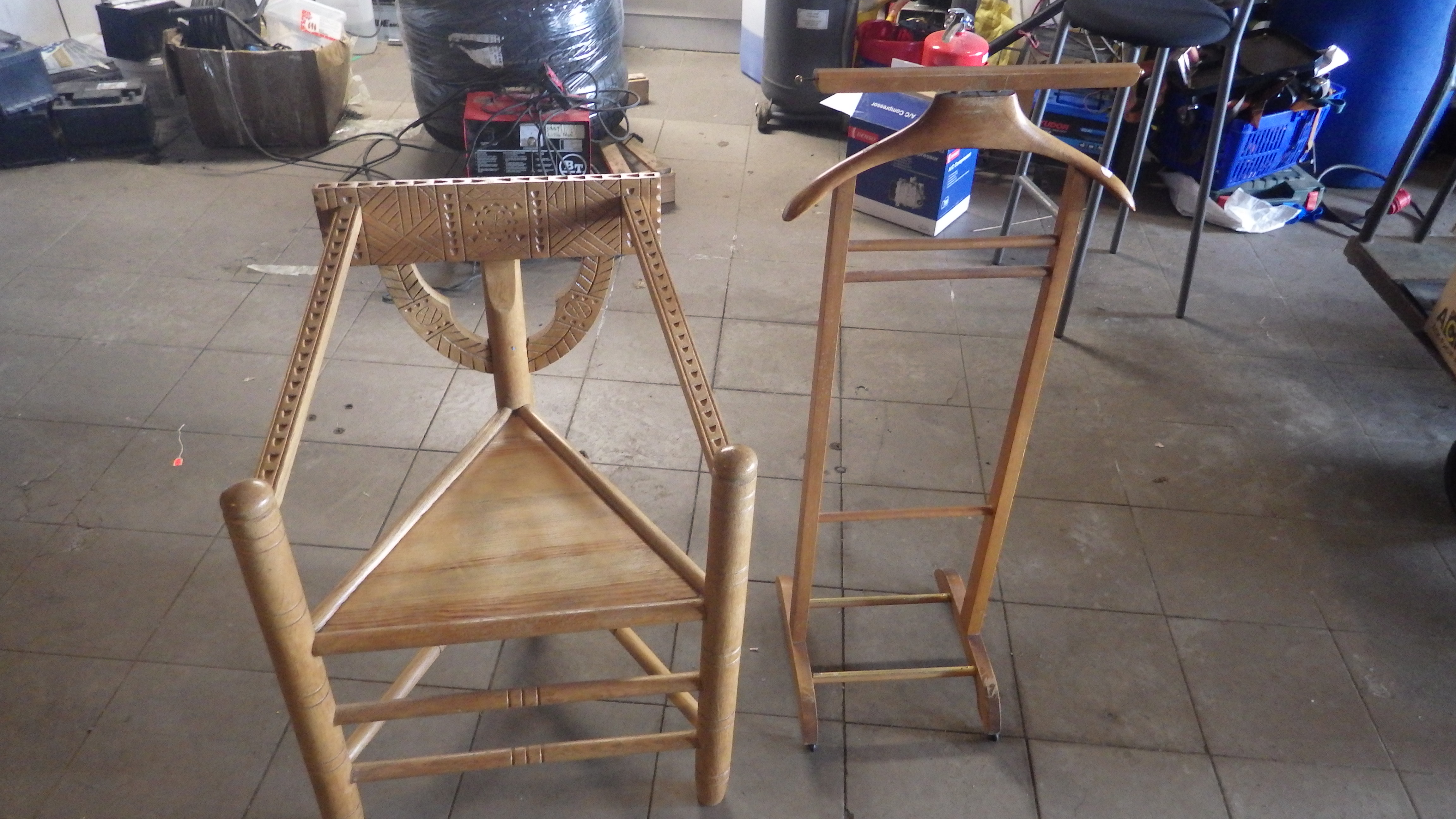 Men S Serviceman And Monk Chair Ps Auction We Value The