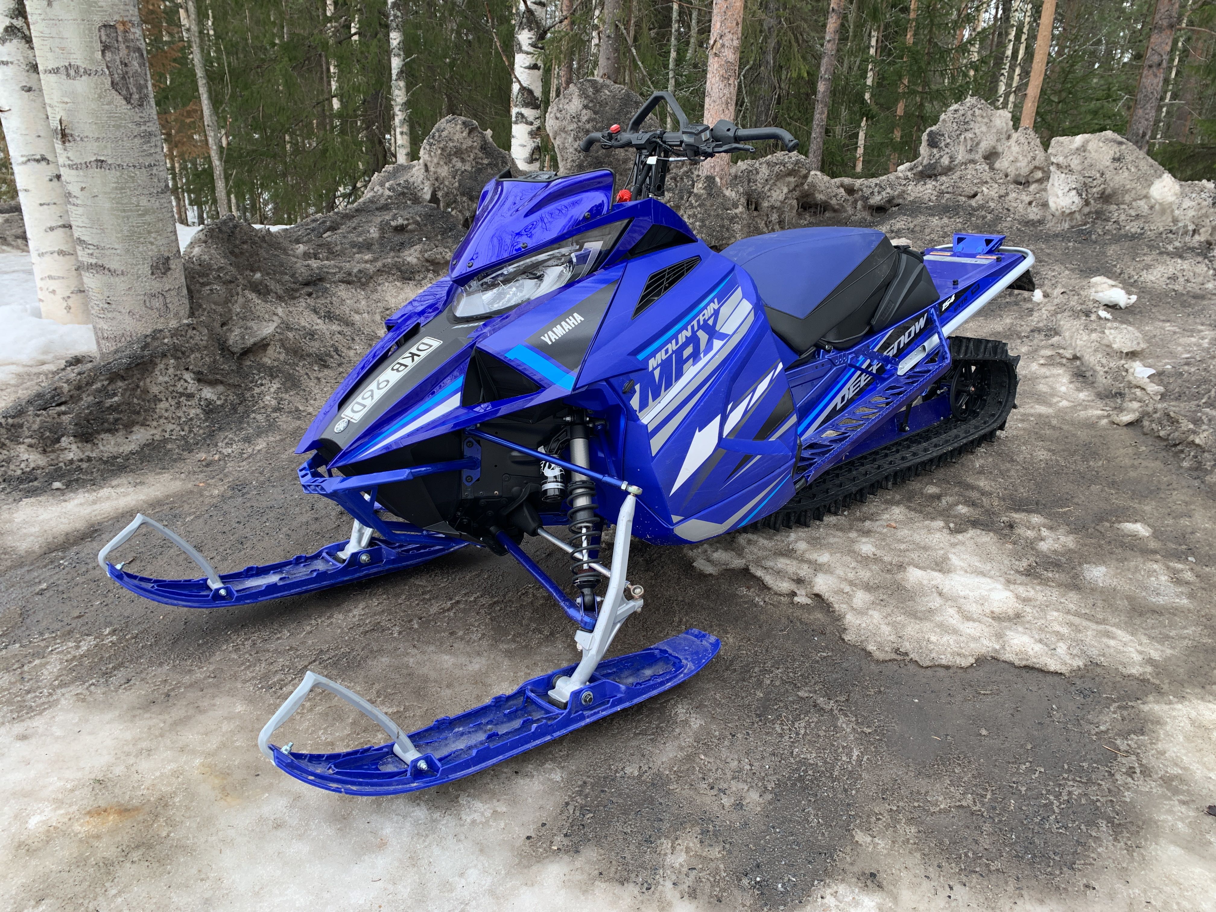 Snowmobile Yamaha Mountain Max 800 154 -2021 - PS Auction - We