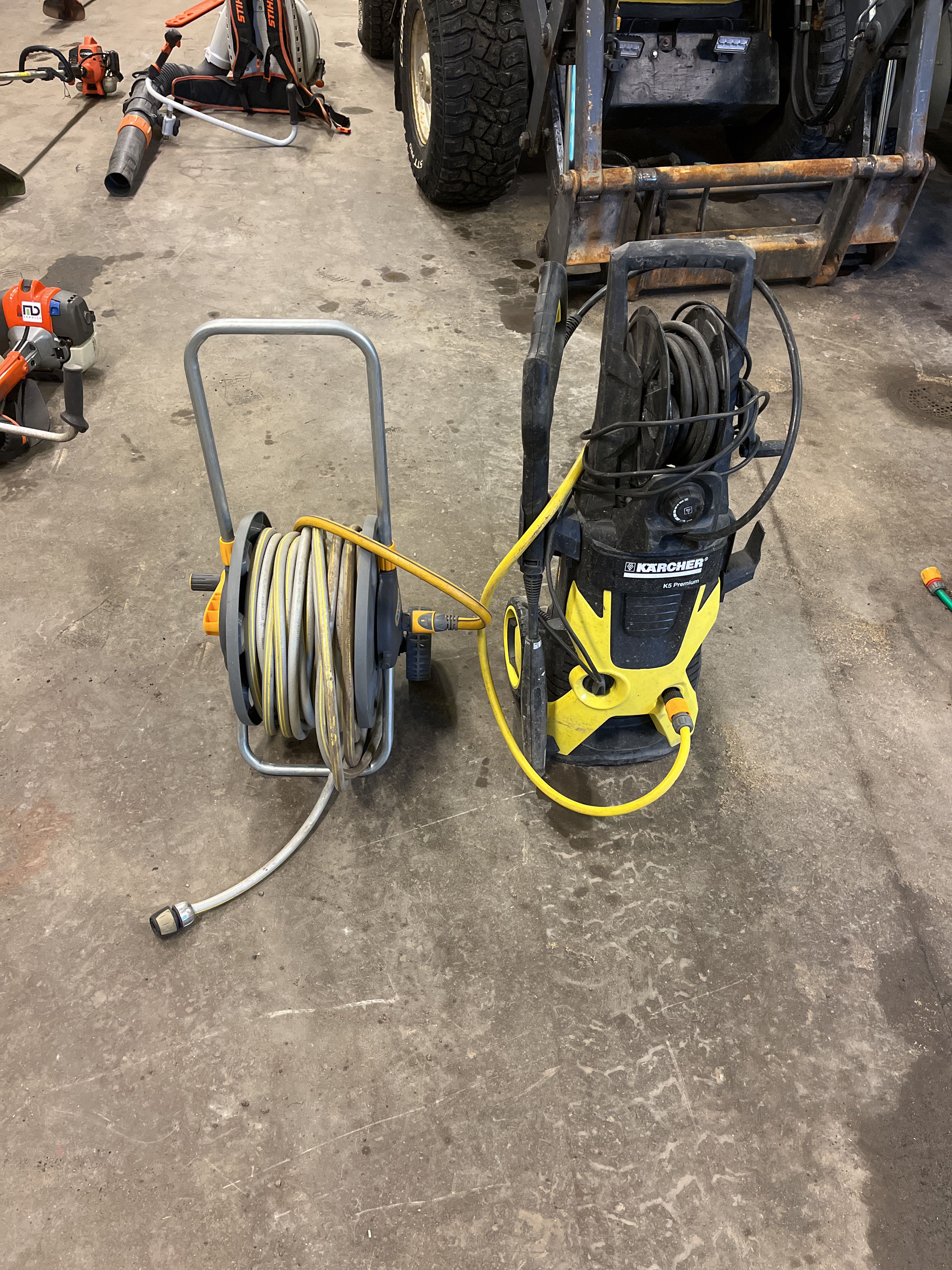 Kärcher K5 Premium high pressure washer incl. hose - PS