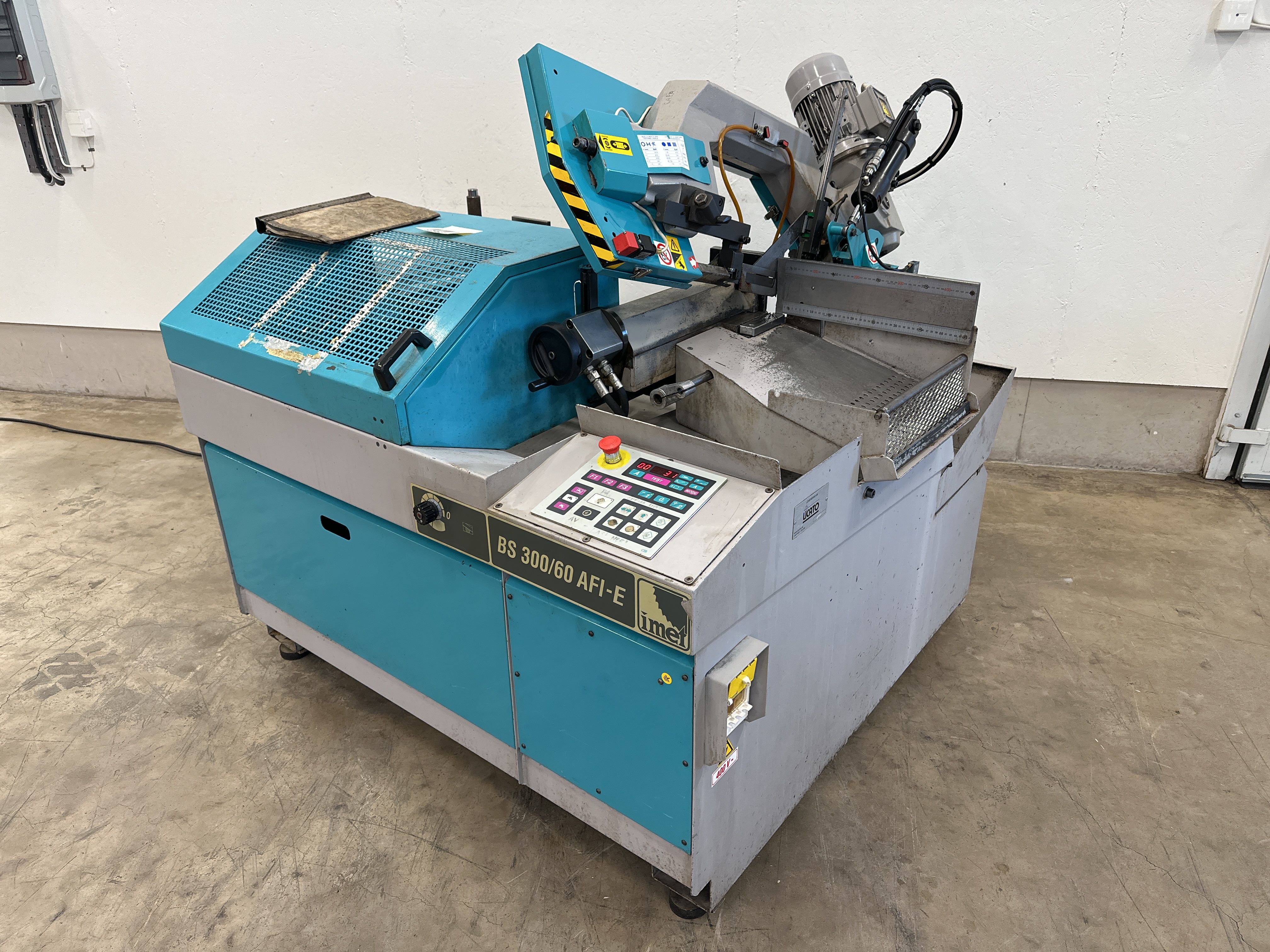 Automatic band saw IMET BS300/60 AFI-E - PS Auction - We value the ...