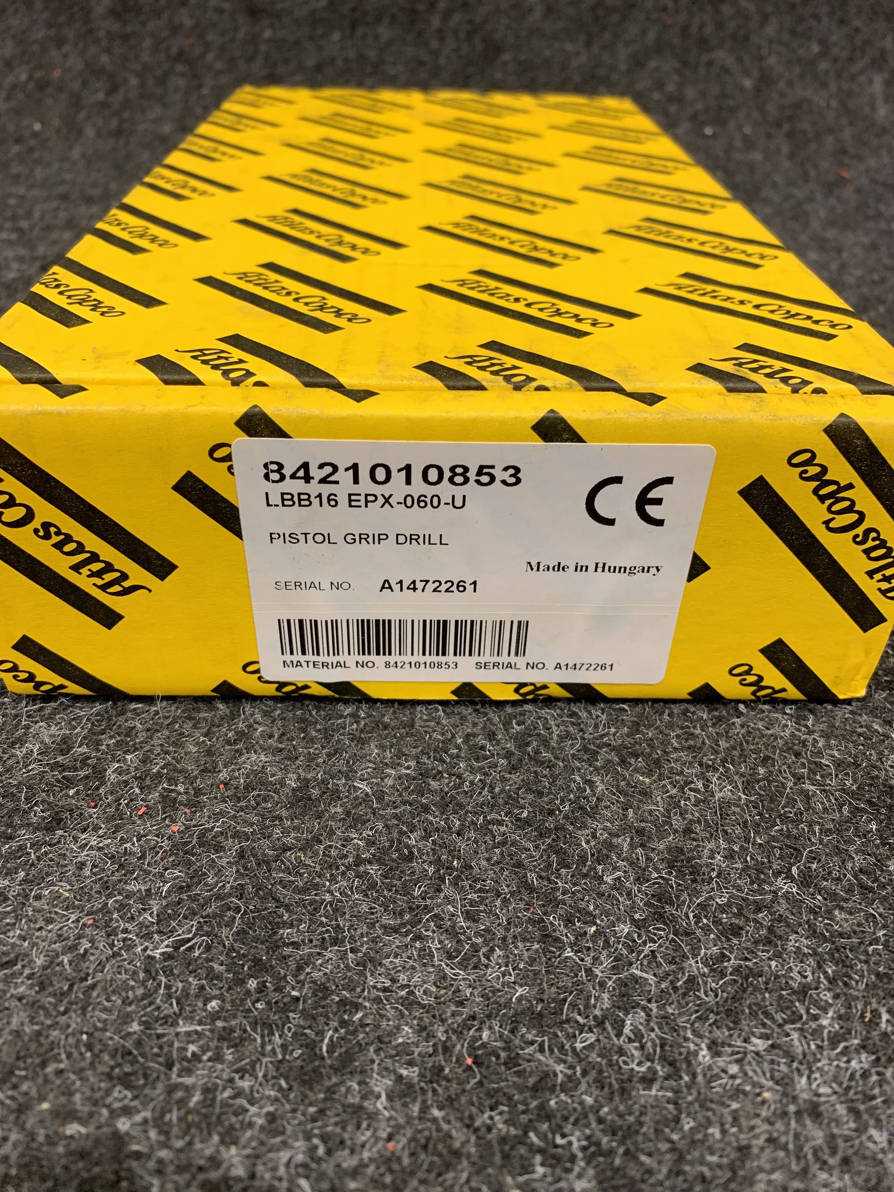 Air operated drill gun Atlas Copco LBB16 EPX-060-U - PS Auction - We ...