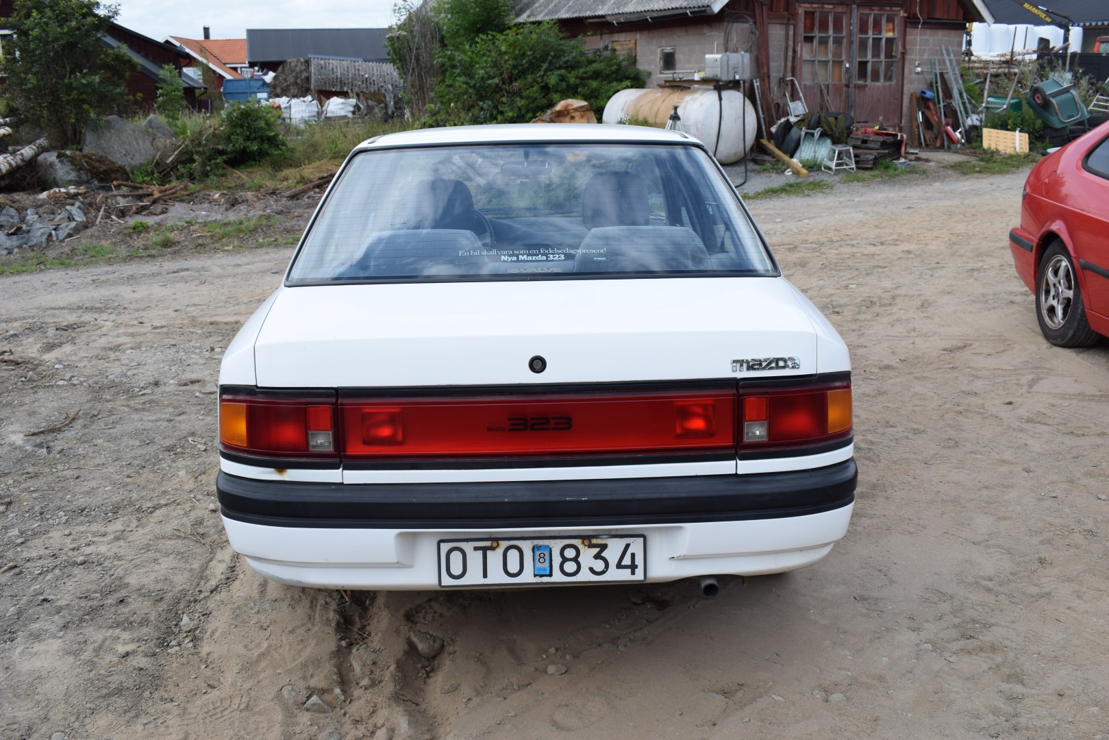 80s - ad: 1985 Mazda 323 1.6 4wd Turbo Familia Dohc  See