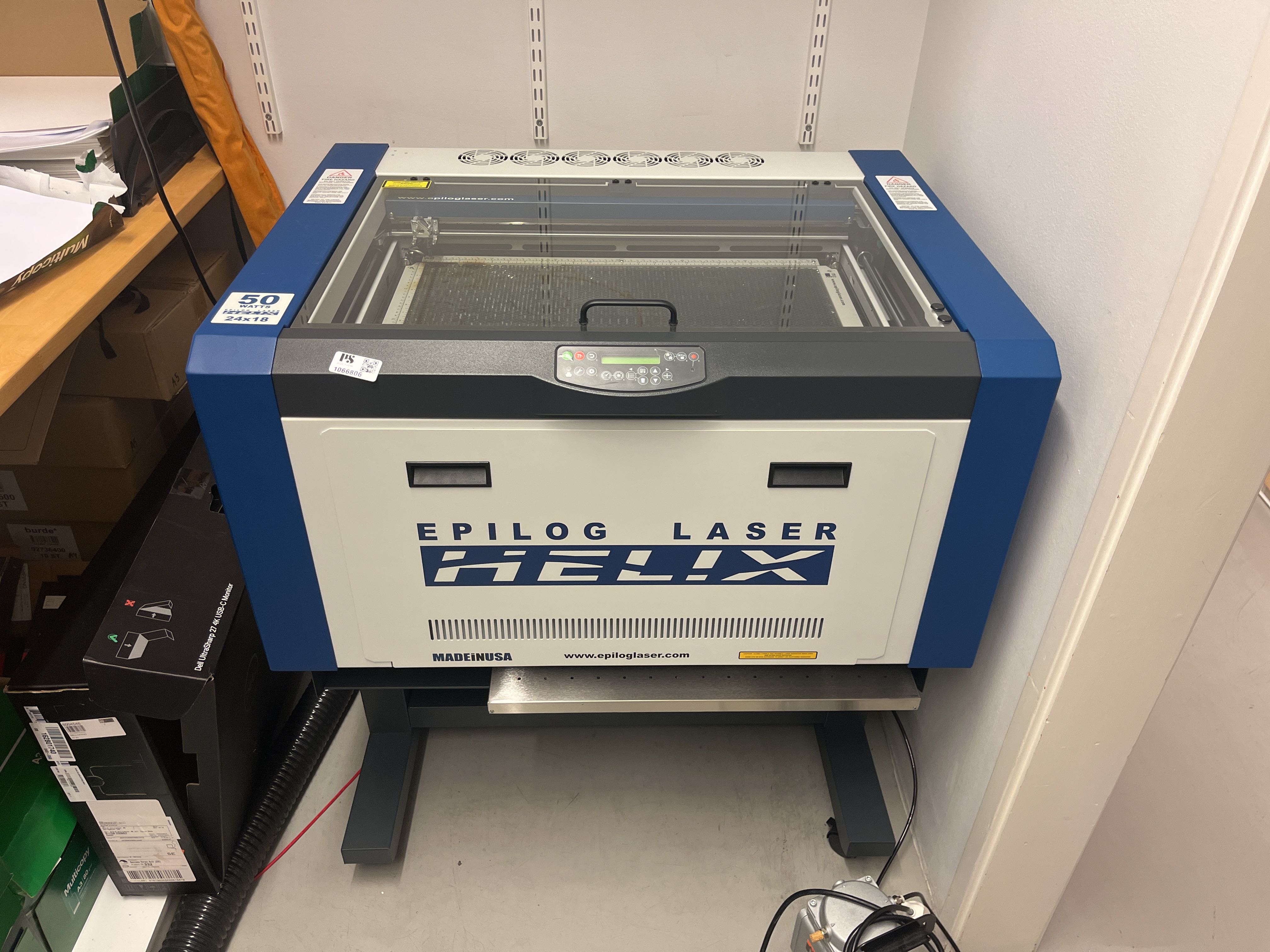 Laser cutter Epilog Laser Helix AD with Oracle IQ - PS Auction - We ...