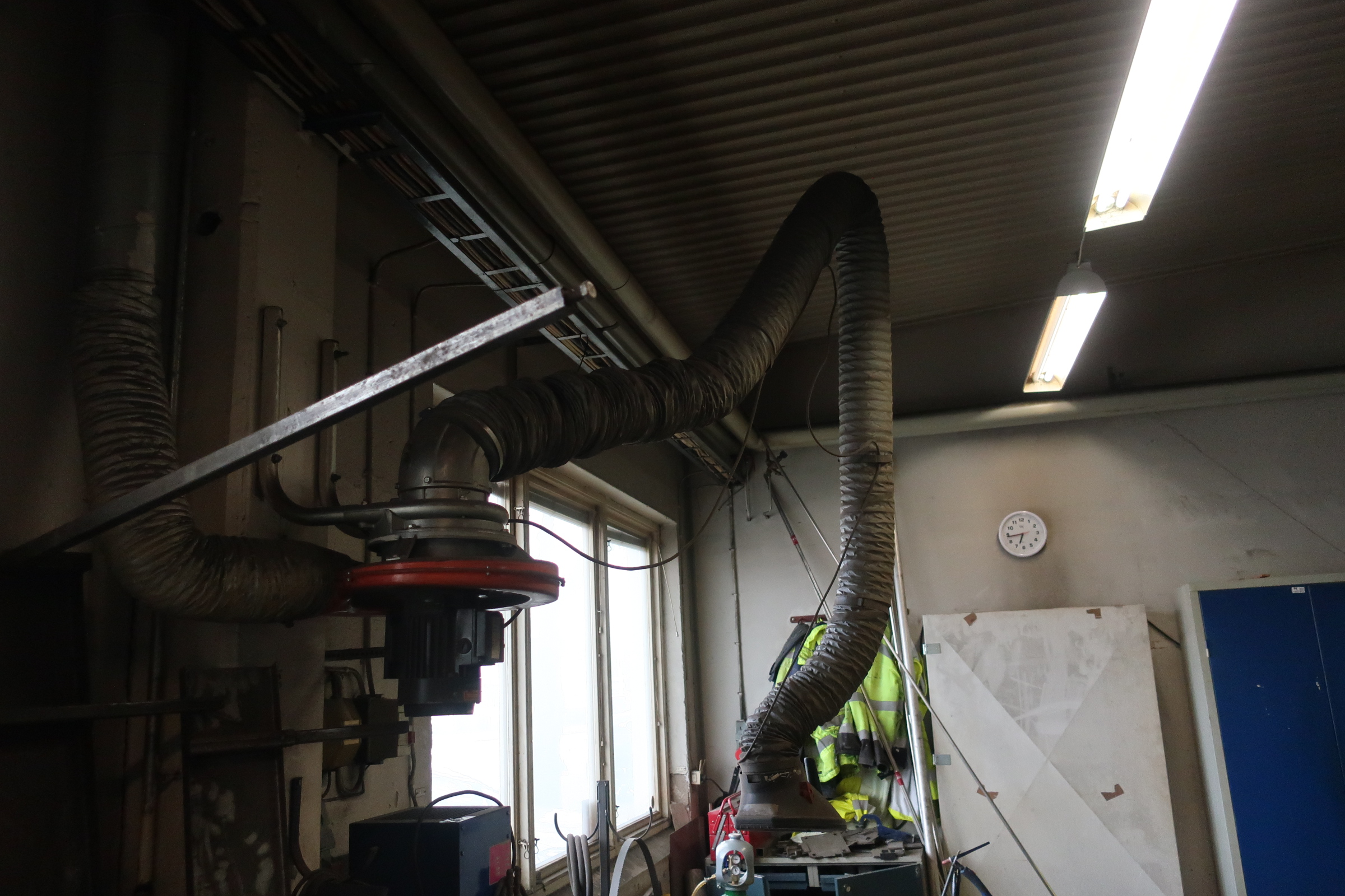 Exhaust arm, Nederman, with fan PS Auction We value the future