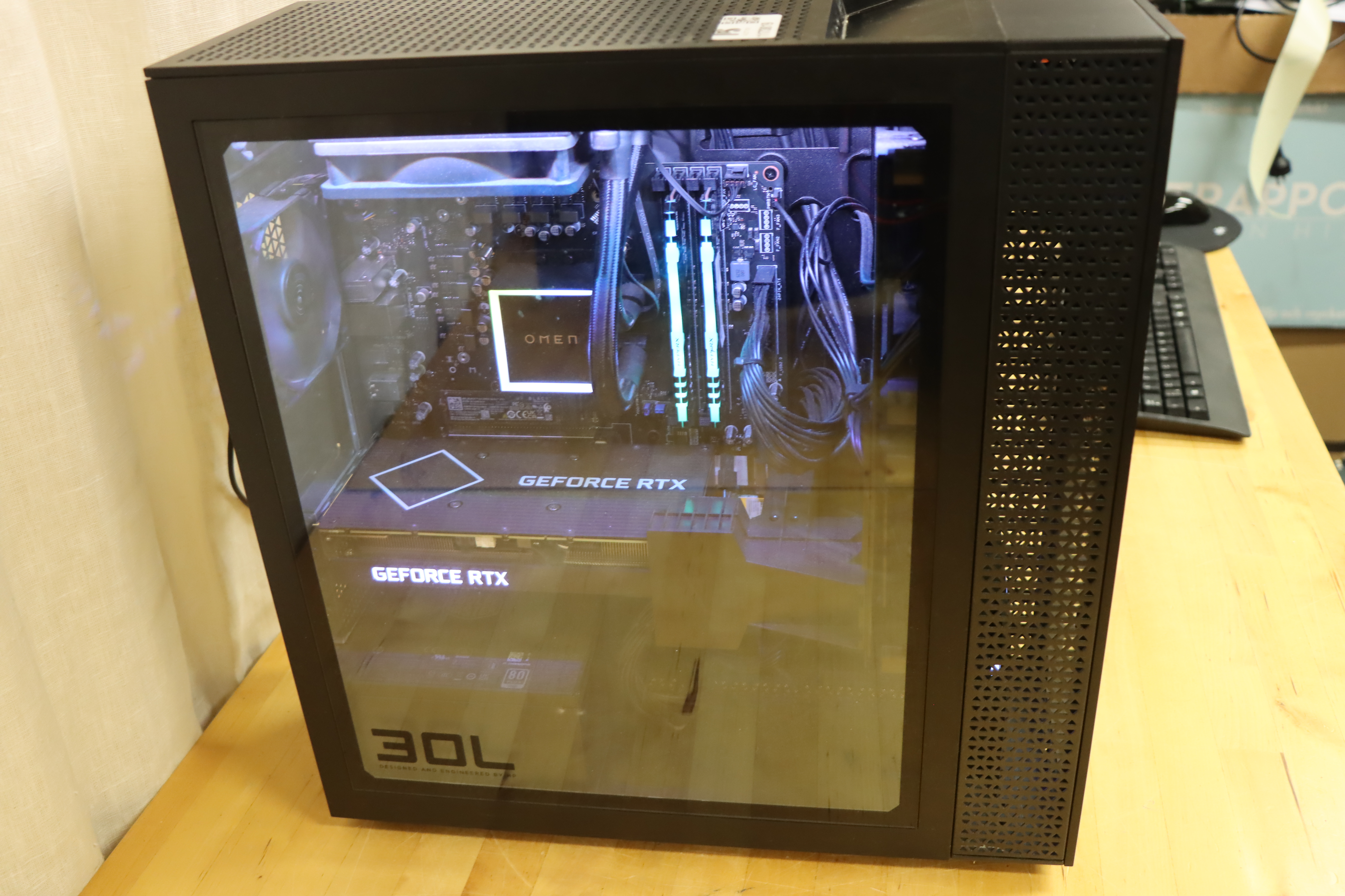 Gaming computer HP Omen, AMD Ryzen 5 5600X, 16 GB DDR4