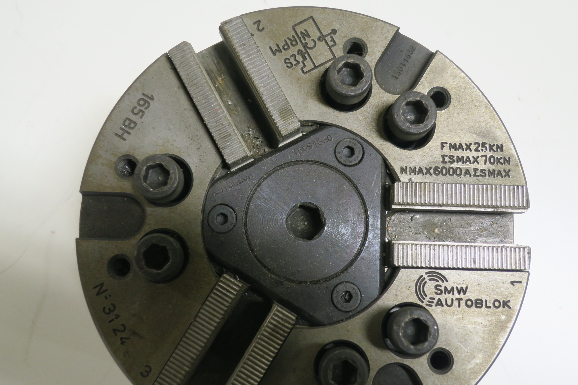 SUbLOW Power chuck SMW AUTOBLOK 165 BH - PS Auction - We value the