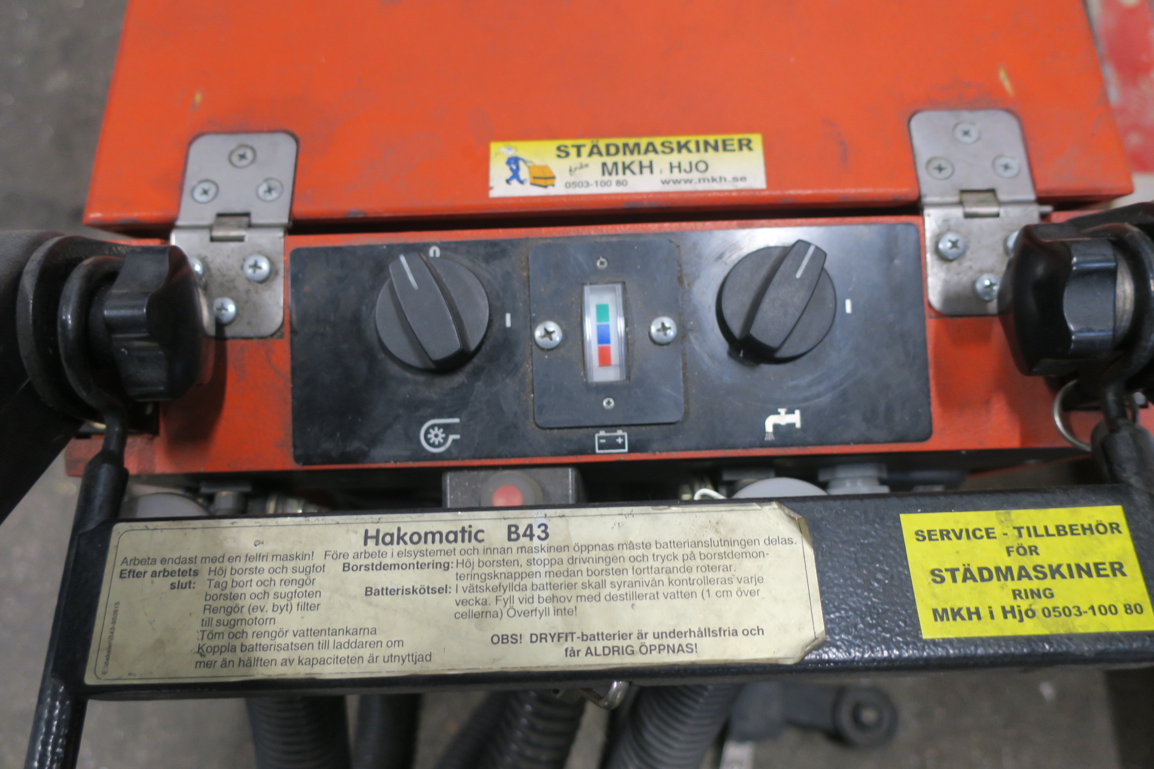 Sweeping machine Hako Hakomatic B43 S - PS Auction - We value the
