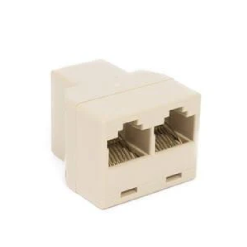 1519077-1 Network splitter RJ45, 10 pcs - CAT5, 3x female