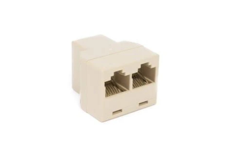 1519077-1 Network splitter RJ45, 10 pcs - CAT5, 3x female