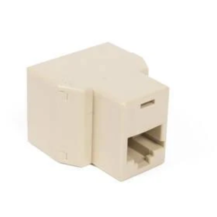 1519077-2 Network splitter RJ45, 10 pcs - CAT5, 3x female