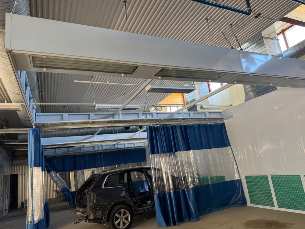 1405751-2 Car treatment station (spot/workstations) – for 3 vehicles