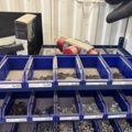 1405759-12 Sheet metal cabinets & shelving systems with drawers including contents