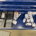 1405759-18 Sheet metal cabinets & shelving systems with drawers including contents