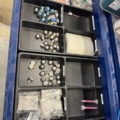 1405759-20 Sheet metal cabinets & shelving systems with drawers including contents