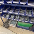 1405759-22 Sheet metal cabinets & shelving systems with drawers including contents