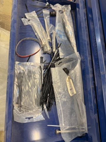 1405759-24 Sheet metal cabinets & shelving systems with drawers including contents