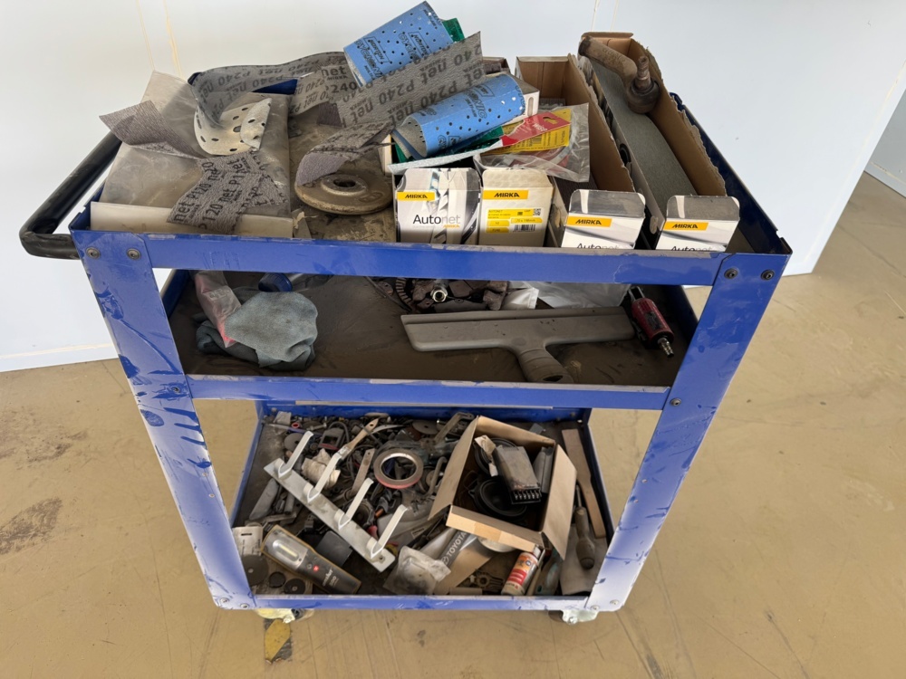 1405765-1 Unloading trolley with contents
