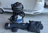 1457648 Industrial vacuum cleaner with pipe system and accessories - SpaceVac Hurricane / SpaceVac Outdoor