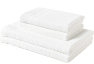 1519607 Yara waffle piqué towel set, in different set sizes, set of 4