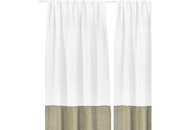 1519611 Semi-transparent curtain Maisie with tunnel hem, 2 pcs.