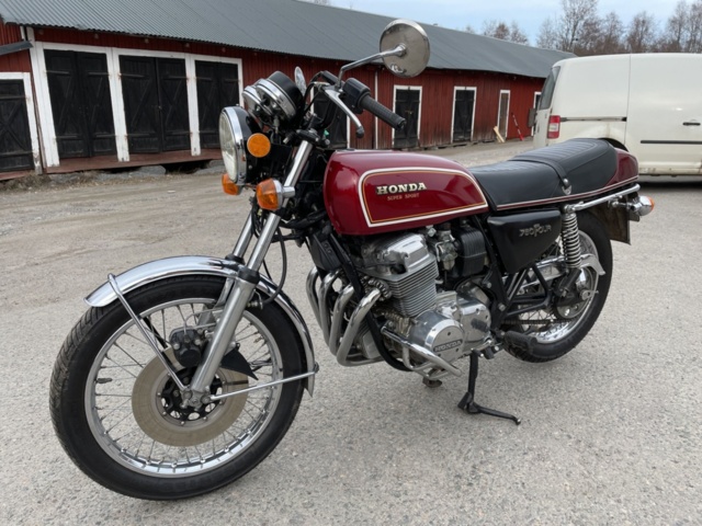1521023-1 HONDA CB 750 F Super Sport - 1977. Collector's vehicle.