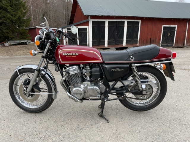 1521023-9 HONDA CB 750 F Super Sport - 1977. Collector's vehicle.