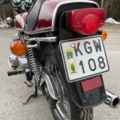 1521023-10 HONDA CB 750 F Super Sport - 1977. Collector's vehicle.