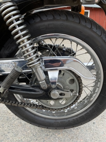 1521023-17 HONDA CB 750 F Super Sport - 1977. Collector's vehicle.