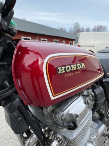 1521023-21 HONDA CB 750 F Super Sport - 1977. Collector's vehicle.