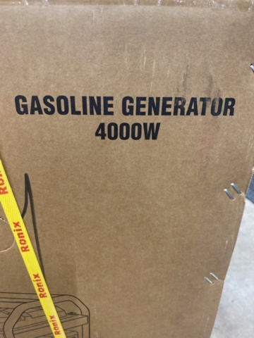 1519726-4 Generator bensin effekt 4 Kw / 4.9 kW motor - Ronix Tools