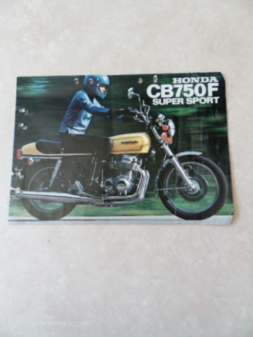 1521023-70 HONDA CB 750 F Super Sport - 1977. Collector's vehicle.