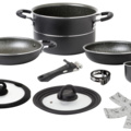 1508559-1 Kastrullset, Brunner Pirate NG, VacuBlock, induktion