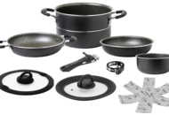 1508559 Kastrullset, Brunner Pirate NG, VacuBlock, induktion